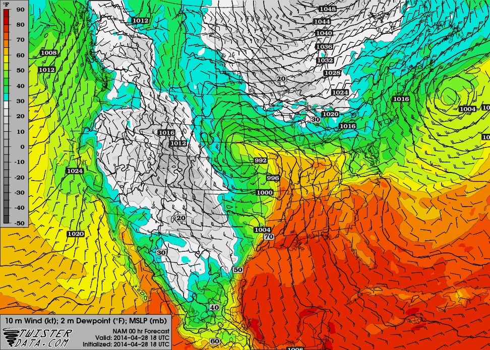 dewpoints